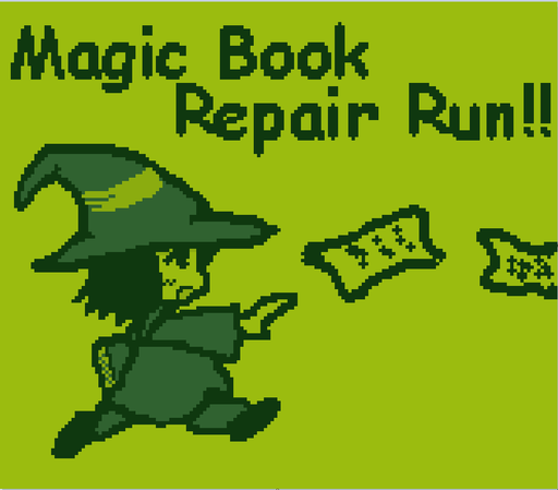 Magic book repair run!! GGJ2020 ver