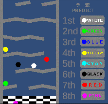 ８連単ボールレース