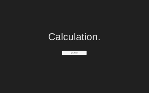 Calculation.