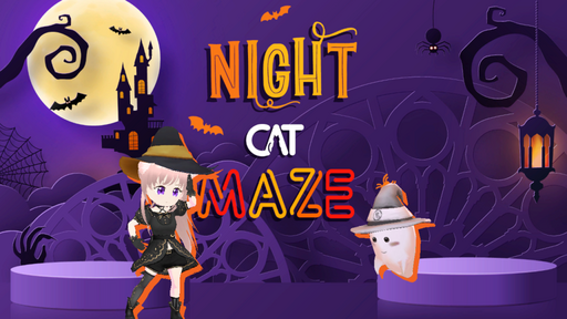 NIGHT CAT MAZE