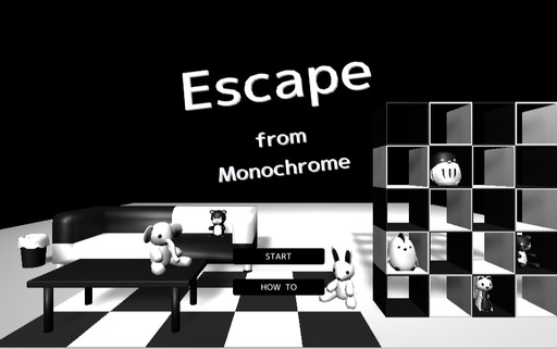 【脱出ゲーム】Escape from Monochrome