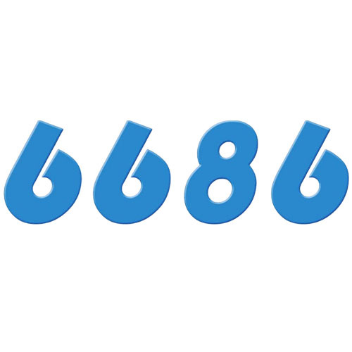 6686