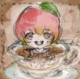 桃紅茶