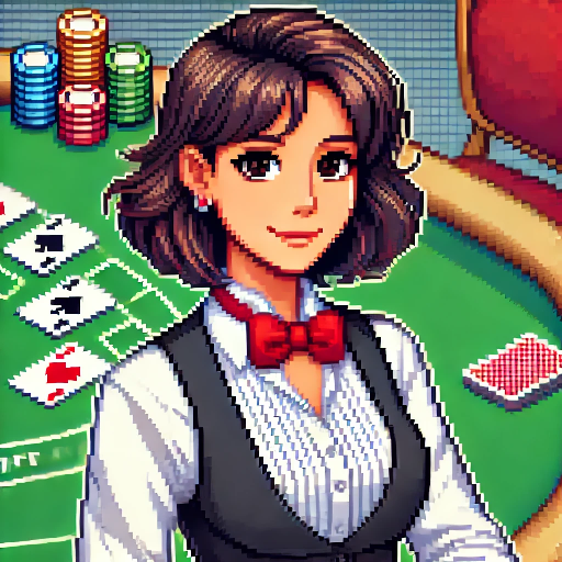 冒険途中のカジノでポーカー