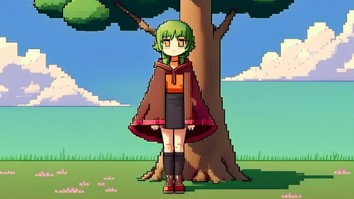 Sprout growing, Forest growing