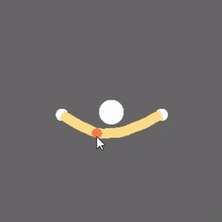 2D ゴムひもアクション(プロトタイプ)