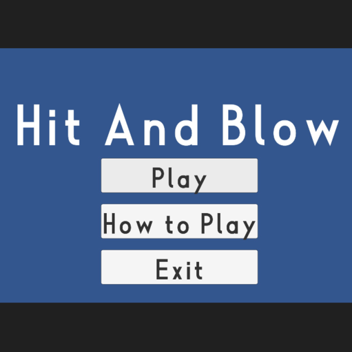 Hit and Blow