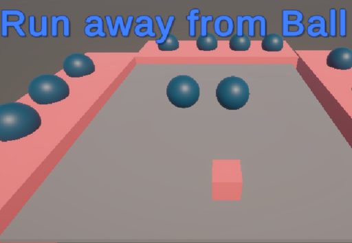 避けゲー「Runaway from Ball」