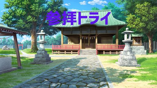 参拝トライ
