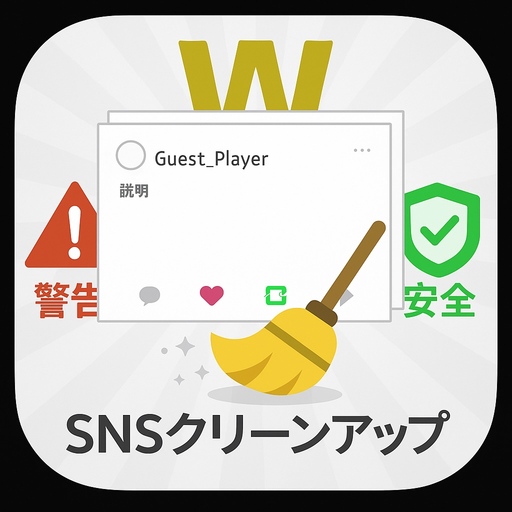SNSクリーンアップ