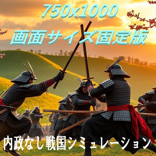 内政なし戦国シミュレーション２（750x1000固定版）