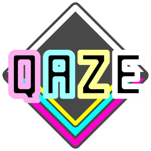 キーボードを駆使した音ゲー「QAZE」