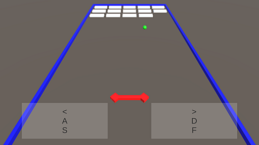 3Dブロック崩し