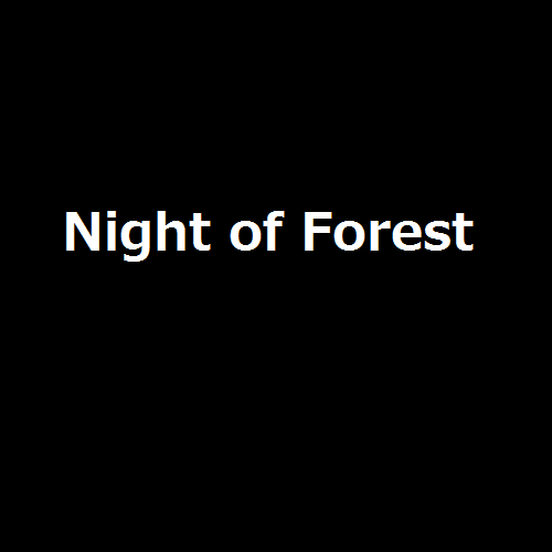 Night of Forest