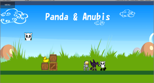 Panda and Anubis