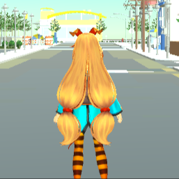 都市の中を走ろう!With UnityChan
