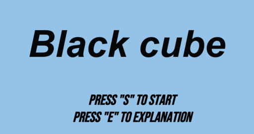 Black cube