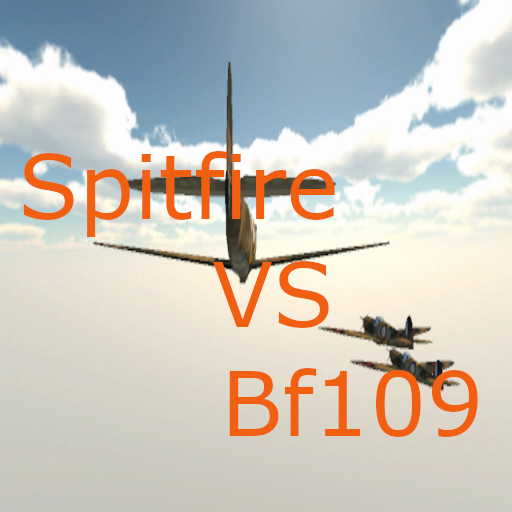 Spitfire VS Bf109 空中戦　Sample