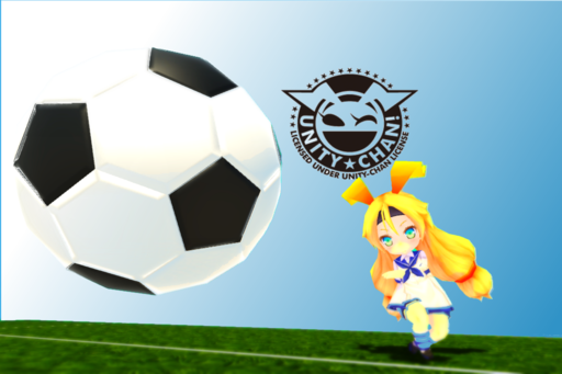 サッカーゲーム with Unity-chan!