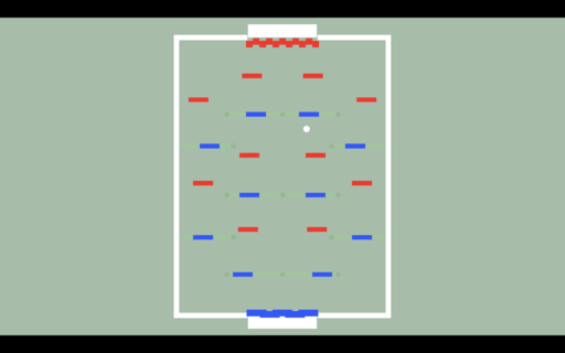 ブロック崩し式 サッカー