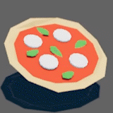 ぼくのピザ回しすぎだよ！ One-Button Pizza Roll