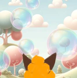 うん太くんのシャボン玉