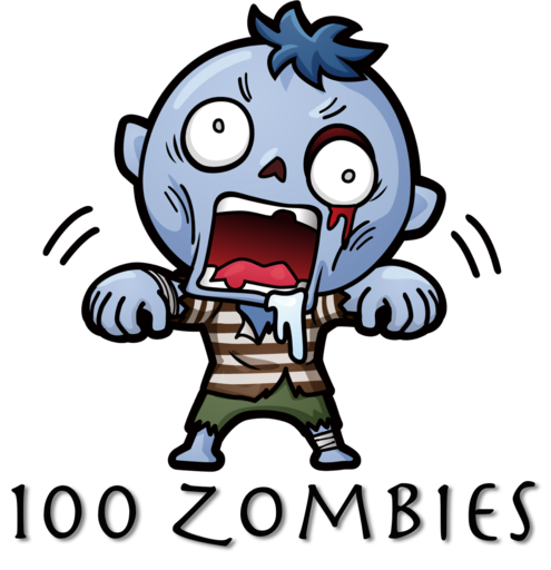 ゾンビを蹴散らせ！100 zombies