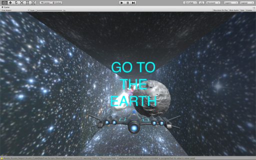 Go to the earth 